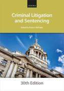 Cover of Bar Manual: Criminal Litigation and Sentencing