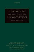Cover of A Restatement of the English Law of Contract