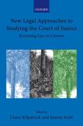 Cover of New Legal Approaches to Studying the Court of Justice