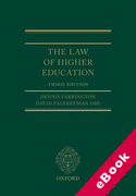 Cover of The Law of Higher Education (eBook)