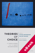 Cover of Theories of Choice: The Social Science and the Law of Decision Making (eBook)