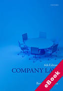 Cover of Company Law (eBook)