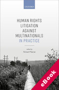 Cover of Human Rights Litigation against Multinationals in Practice (eBook)