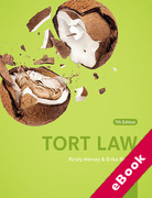 Cover of Tort Law (eBook)