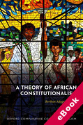 Cover of A Theory of African Constitutionalism (eBook)