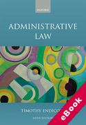 Cover of Administrative Law (eBook)