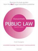 Cover of Concentrate: Public Law - Revision and Study Guide (eBook)