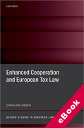 Cover of Enhanced Cooperation and European Tax Law (eBook)