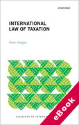Cover of International Law of Taxation (eBook)