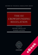 Cover of The EU Crowdfunding Regulation (eBook)