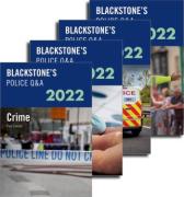 Cover of Blackstone's Police Q&A: Four Volume Pack 2022