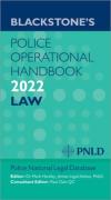 Cover of Blackstone's Police Operational Handbook 2022: Law