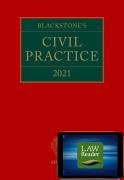 Cover of Blackstone's Civil Practice 2021: Digital Pack