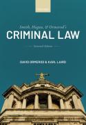 Cover of Smith, Hogan, &#38; Ormerod's Criminal Law