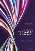 Cover of JC Smith's The Law of Contract