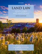Cover of Land Law: Text Cases and Materials
