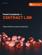 Cover of Poole's Casebook on Contract Law