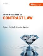 Cover of Poole's Textbook on Contract Law