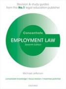 Cover of Concentrate: Employment Law - Revision and Study Guide
