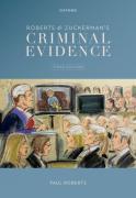 Cover of Roberts & Zuckerman's Criminal Evidence (eBook)