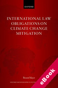 Cover of International Law Obligations on Climate Change Mitigation (eBook)