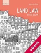 Cover of Land Law (eBook)