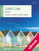 Cover of Land Law Directions (eBook)