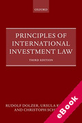 Cover of Principles of International Investment Law (eBook)