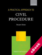 Cover of A Practical Approach to Civil Procedure (eBook)