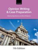 Cover of Bar Manual: Opinion Writing and Case Preparation