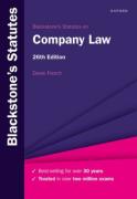 Cover of Blackstone's Statutes on Company Law