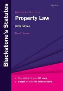 Cover of Blackstone's Statutes on Property Law