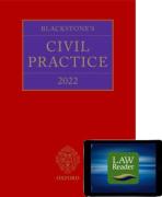 Cover of Blackstone's Civil Practice 2022: Digital Pack