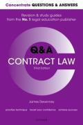 Cover of Concentrate Questions and Answers: Contract Law