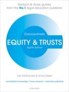 Cover of Concentrate: Equity and Trusts - Revision and Study Guide