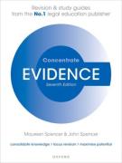 Cover of Concentrate: Evidence - Revision and Study Guide