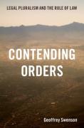 Cover of Contending Orders: Legal Pluralism and the Rule of Law
