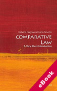 Cover of Comparative Law: A Very Short Introduction (eBook)