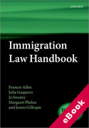 Cover of Immigration Law Handbook (eBook)