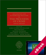 Cover of Millington and Sutherland Williams on The Proceeds of Crime (eBook)