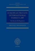 Cover of European Private International Family Law The Brussels IIb Regulation