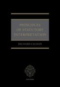 Cover of Principles of Statutory Interpretation