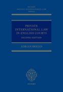 Cover of Private International Law in English Courts