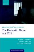 Cover of Blackstone's Guide to the Domestic Abuse Act 2021