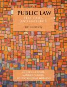 Cover of Public Law: Text, Cases, and Materials