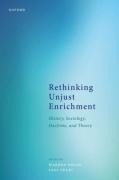Cover of Rethinking Unjust Enrichment: History, Sociology, Doctrine, and Theory
