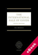 Cover of The International Sale of Goods (eBook)