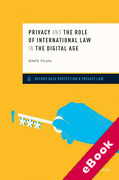 Cover of Privacy and the Role of International Law in the Digital Age (eBook)