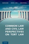 Cover of Common Law and Civil Law Perspectives on Tort Law