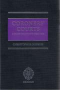 Cover of Coroners' Courts: A Guide to Law and Practice